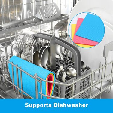 Серветки для прибирання кухні 3 різні кольори 10 шт 17,8 × 15,2 см HOMEXCEL