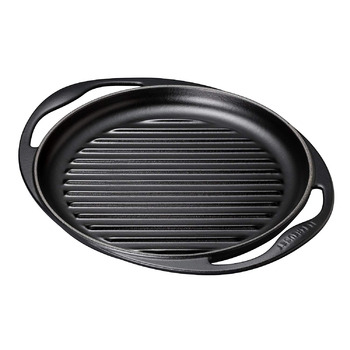 Сковорода гриль кругла 25 см, чорна Le Creuset