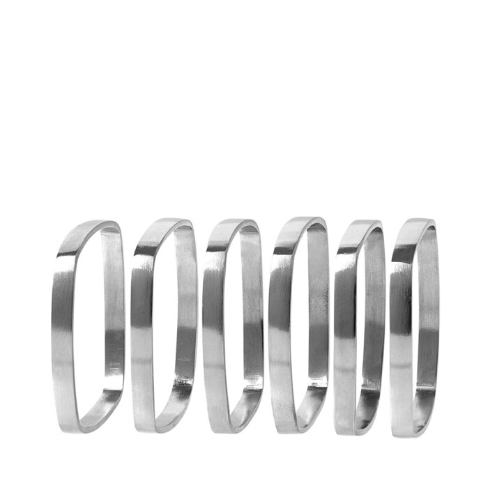 Кільце для серветок набір 6 предметів матове Fino Blomus