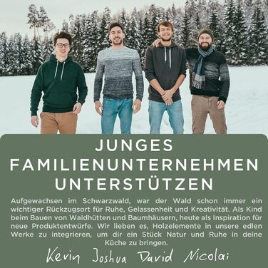 Термос-кавник 1,4 л, нержавіюча сталь з дерев'яною ручкою WALDWERK