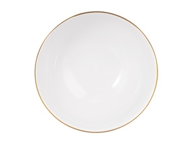 Піала для капучіно 0,4 л, біла із золотистим обідком Amina Goldrand Seltmann Weiden