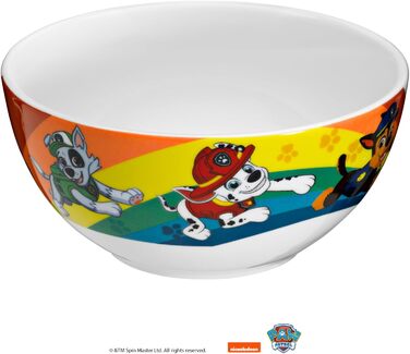 Набір дитячих столових приборів WMF Paw Patrol, нержавіюча сталь, для дітей від 3 років, полірований кромарган, можна мити в посудомийній машині (6 предметів, одинарний)