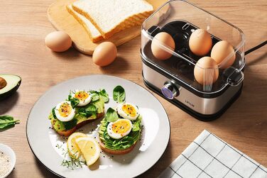 Електрична яйцеварка - 6 яєць, 400 Вт Linsar