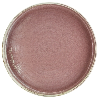 Тарелка с бортиком 26хh 3.3 см, Terra Porcelain Rose Pink, GenWare