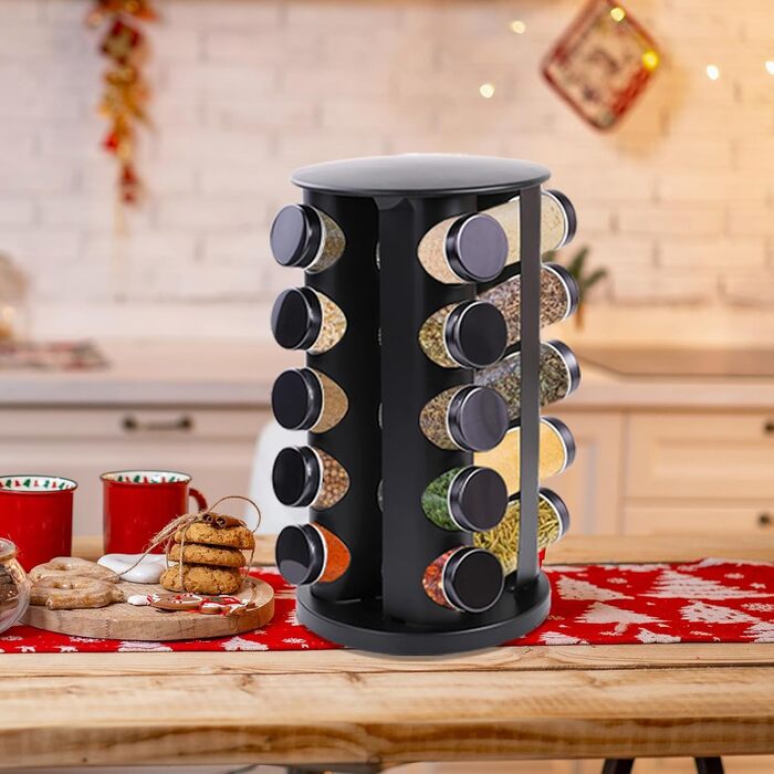 Карусель для спецій на 20 баночек Yunkctuk