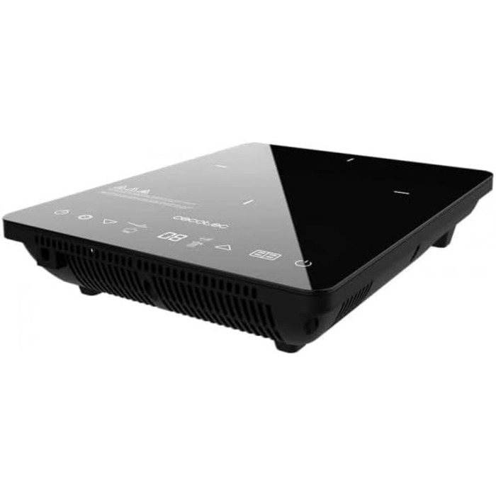 Плита индукционная 2000 Вт портативная Full Crystal Onyx Cecotec