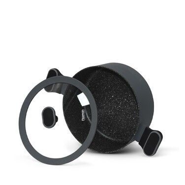 Каструля зі скляною кришкою 20 см 3 л LAURA Fissman