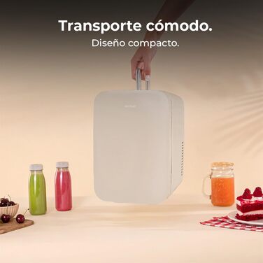 Міні-холодильник 6 л бежевий Cecotec