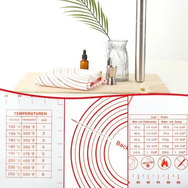 Силіконовий килимок для випічки 50 х 70 см Bäcker & Lecker