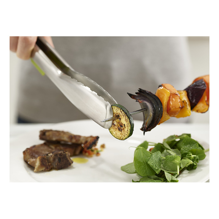 Щипцы кухонные, 3,3 х 5,2 х 30,5 см, зеленые Elevate Steel Joseph Joseph