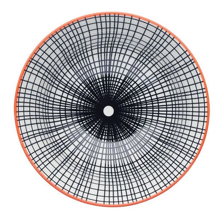 Миска Kitchen Craft BLACK TILE, кераміка, діам. 16 см, 500 мл