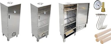 Коптильня з нержавіючої сталі 39 х 40 х 113 см Firend