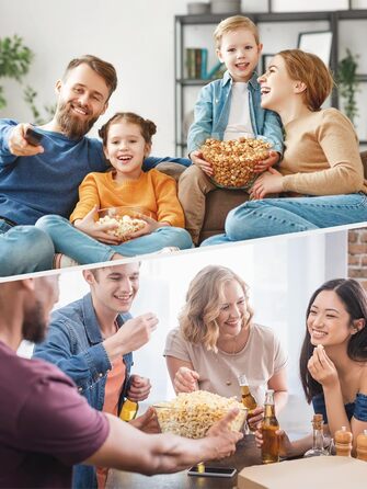 Машина для попкорна 5 л, 800 Вт черный Yabano