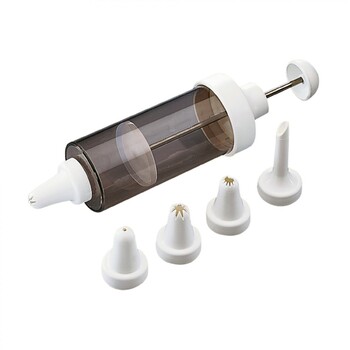 Кондитерський шприц з насадками (5 шт) Pâtisserie Kaiser