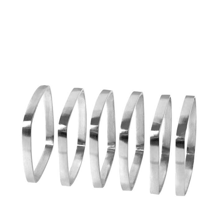 Кільце для серветок набір 6 предметів матове Fino Blomus