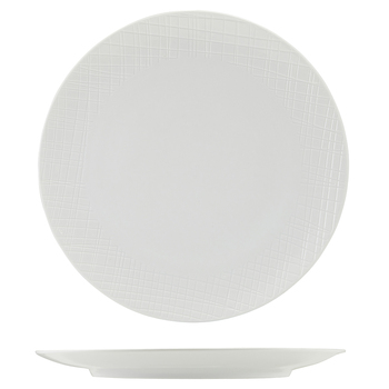 Тарелка 25 см, Incise Porcelain Lavara, GenWare