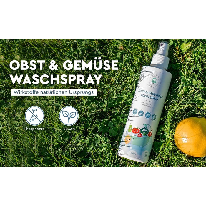 Натуральний спрей для миття овочів та фруктів без фосфатів 250 мл OliveBird