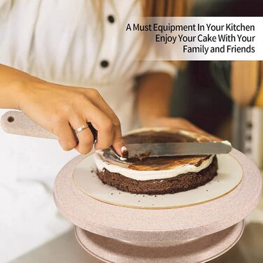 Подставка и скребки для торта 28 см SZJYG