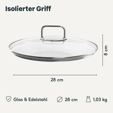 Кришка 28 см Silberthal