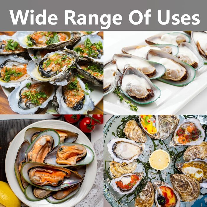 Ніж та тарілка для устриць з нержавіюча сталь YJFY