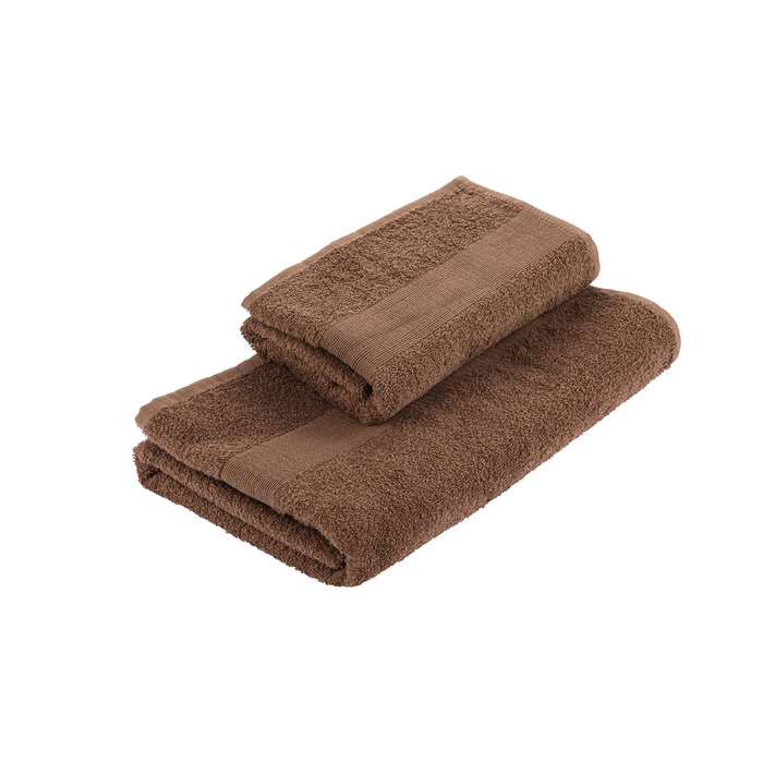Рушник махровий Ardesto Benefit, 70х140см, 100% бавовна, коричневий