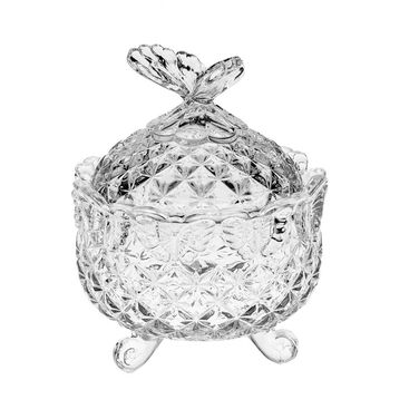 доза метелик на ніжці  малий. 13,5 см 768 BOHEMIA