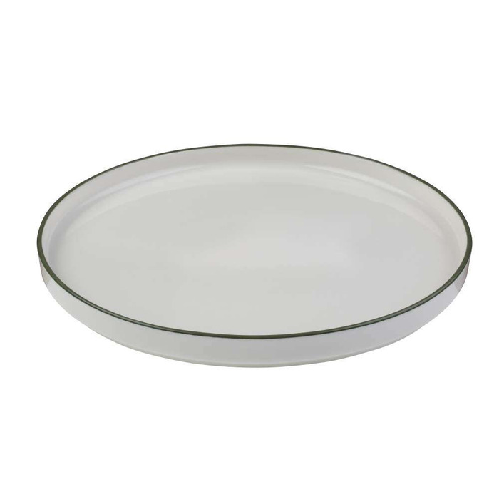 Тарілка мілка з бортом ID FIne Modest stolt 28 см green 16001-161028