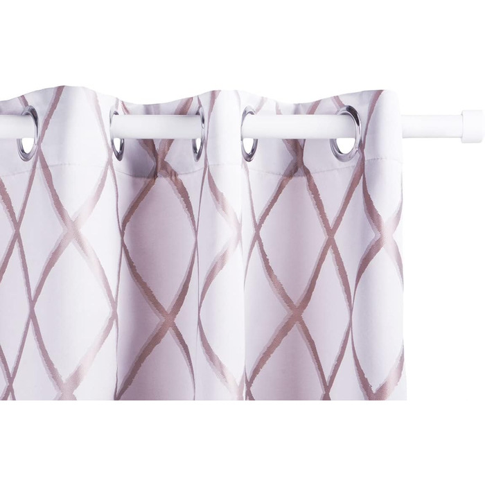 Набор из 2 шт. штор для гостиной 140x260 см Konsimo