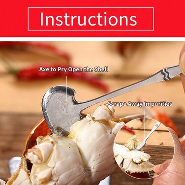 Набір інструментів для морепродуктів з 8 предметів Hztyyier