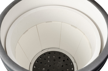 Керамический угольный гриль Kamado L 5 в 1 с системой BBQ Block Fire GRILLI 749777 Код: 012008