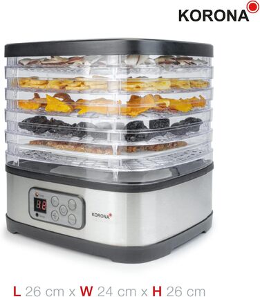 Дегидратор на 5 полок, 240 Вт Korona