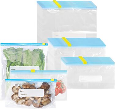Набір з 90 вакуумних пакетів 10 х 20/ 15 х 23/ 32 х 26,5 см JIEHIN