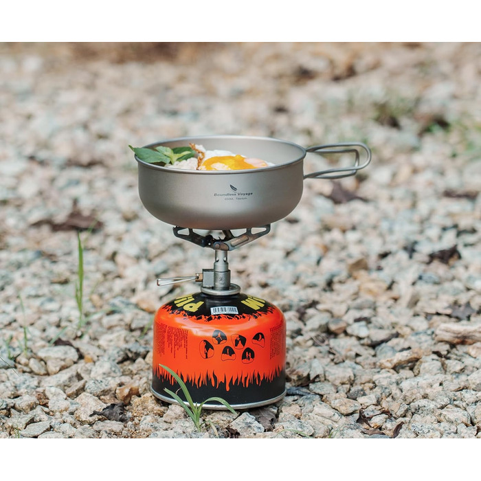 Набір титанових чаш для кемпінгу 3 шт. Boundless Voyage