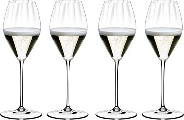 Бокал для шампанского 375 мл, набор 4 предмета, Performance Riedel