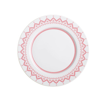 Блюдо 27 см, червоне Cross Stitch Kahla