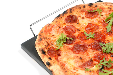 Камень для пиццы прямоугольный 38x30 см с подставкой GRILLI 300380 Код: 012334