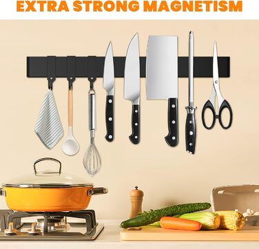 Подставка для ножей с магнитной полосой 40 см Cocolemon