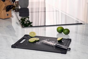 Обробна дошка 42 x 30 см, деревоволокно, чорний Zwilling