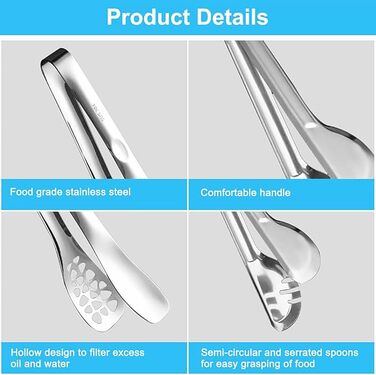 Сервірувальні щипці, 2 предмети, нержавіюча сталь DGN