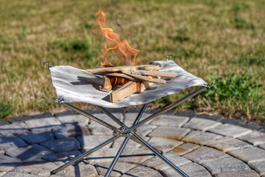 Кострова чаша переносна 41 x 41 x 32 см Feuerstelle CampFeuer