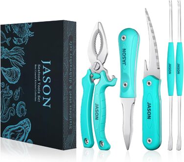 Набір інструменти для морепродуктів 5 шт JASON