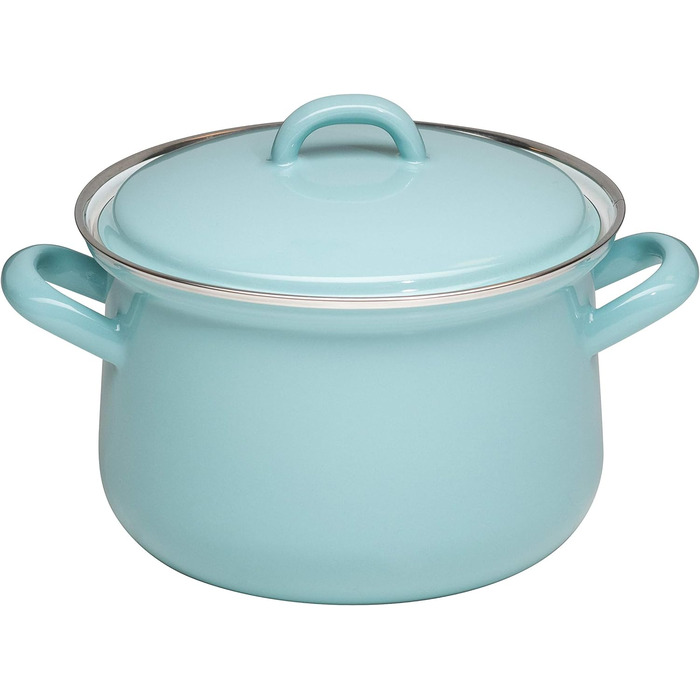 Каструля з кришкою 16 см Riess