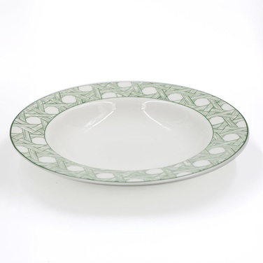 Тарелка суповая La Porcellana Bianca INTRIGO, фарфор, диам. 23,5 см