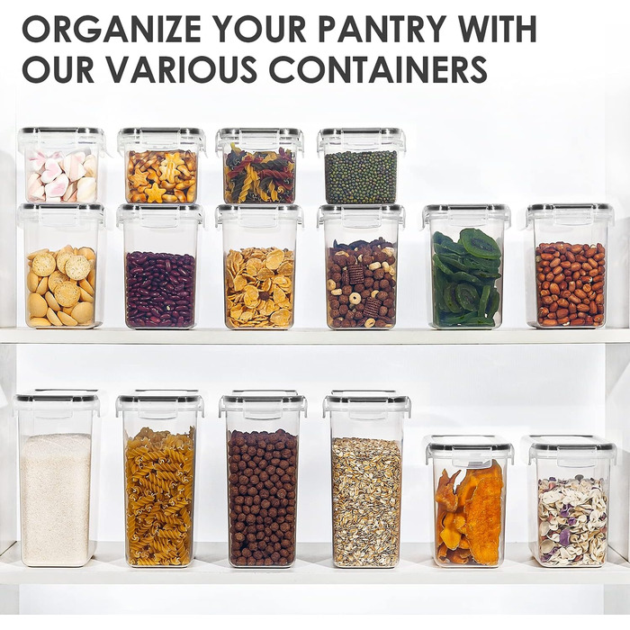 Набор емкостей для хранения 24 предмета Vialex