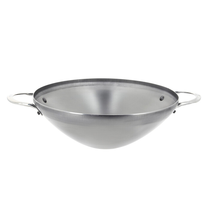 Вок з двома ручками 32 см Mineral B Element De Buyer