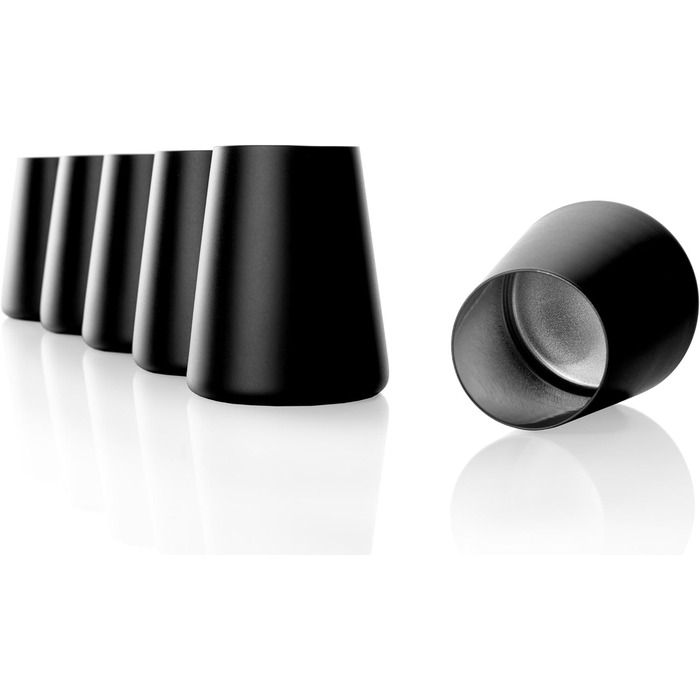 Набір склянок 380 мл, 6 предметів, чорний/сріблястий Power Stölzle Lausitz