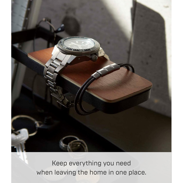 Органайзер для столу Yamazaki Tower, сталевий, чорний, один розмір