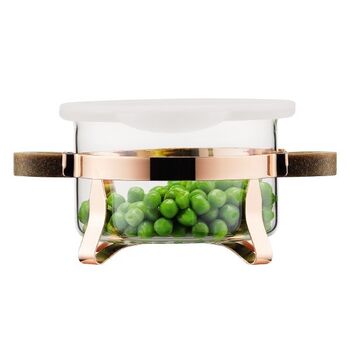 Миска скляна з силіконовою кришкою 0,25 л Chambord Bodum