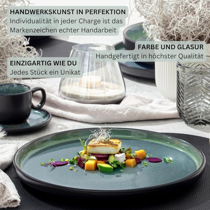 Кам&39яні миски для пасти 6 предметів, набір мисок для пасти на 6 осіб, набір мисок можна мити в посудомийній машині та використовувати в мікрохвильовій печі, велика багатофункціональна миска темно-сірого кольору 750 мл VALUE COLLECTION (Мальме, набір пос