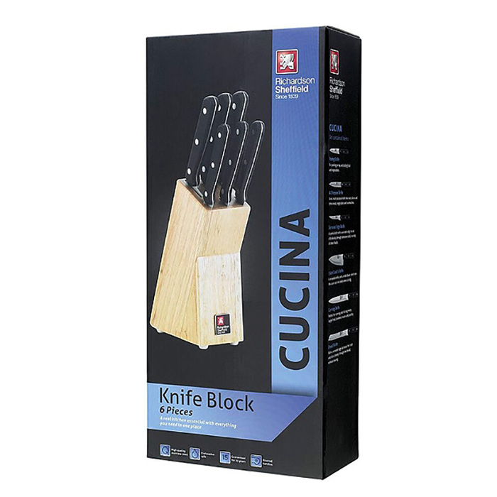 Набір ножів Richardson Sheffield CUCINA, 6 пр.